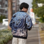 絵を着る、という楽しみ①北斎編